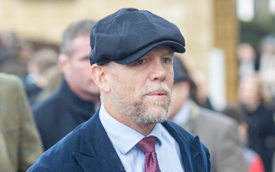 Mike Tindall attends the races at Cheltenham - David Hartley/Press Photos Ltd
