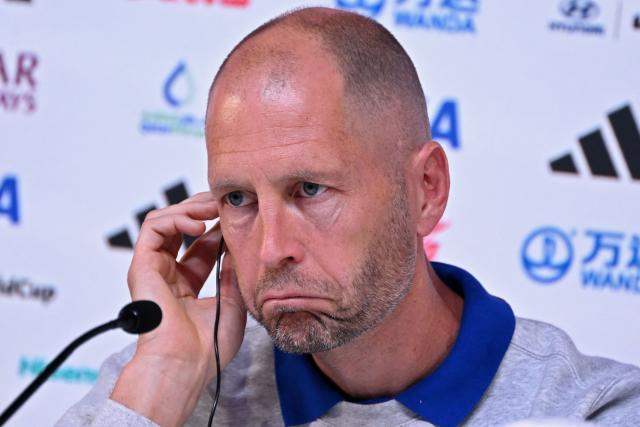 Gregg Berhalter - US coach at the World Cup representing the