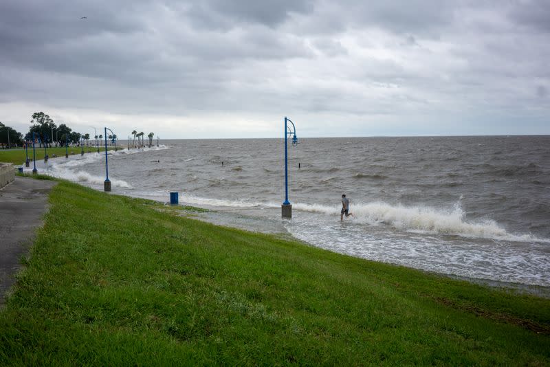 Hurricane Sally impact in New Orleans