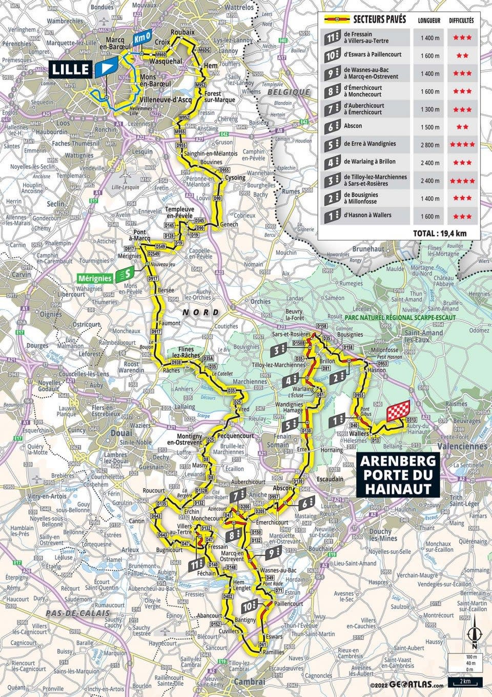 Stage 5 map (letour)