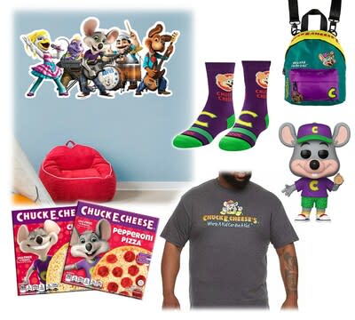 Chuck E. Cheese Licensed Products 2023