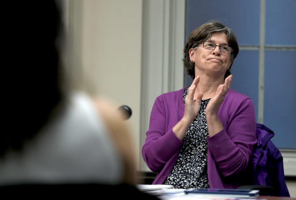 Laura Lewis of the 5th Ward during City of Ithaca Common Council meeting, Wednesday, June 5, 2019. 