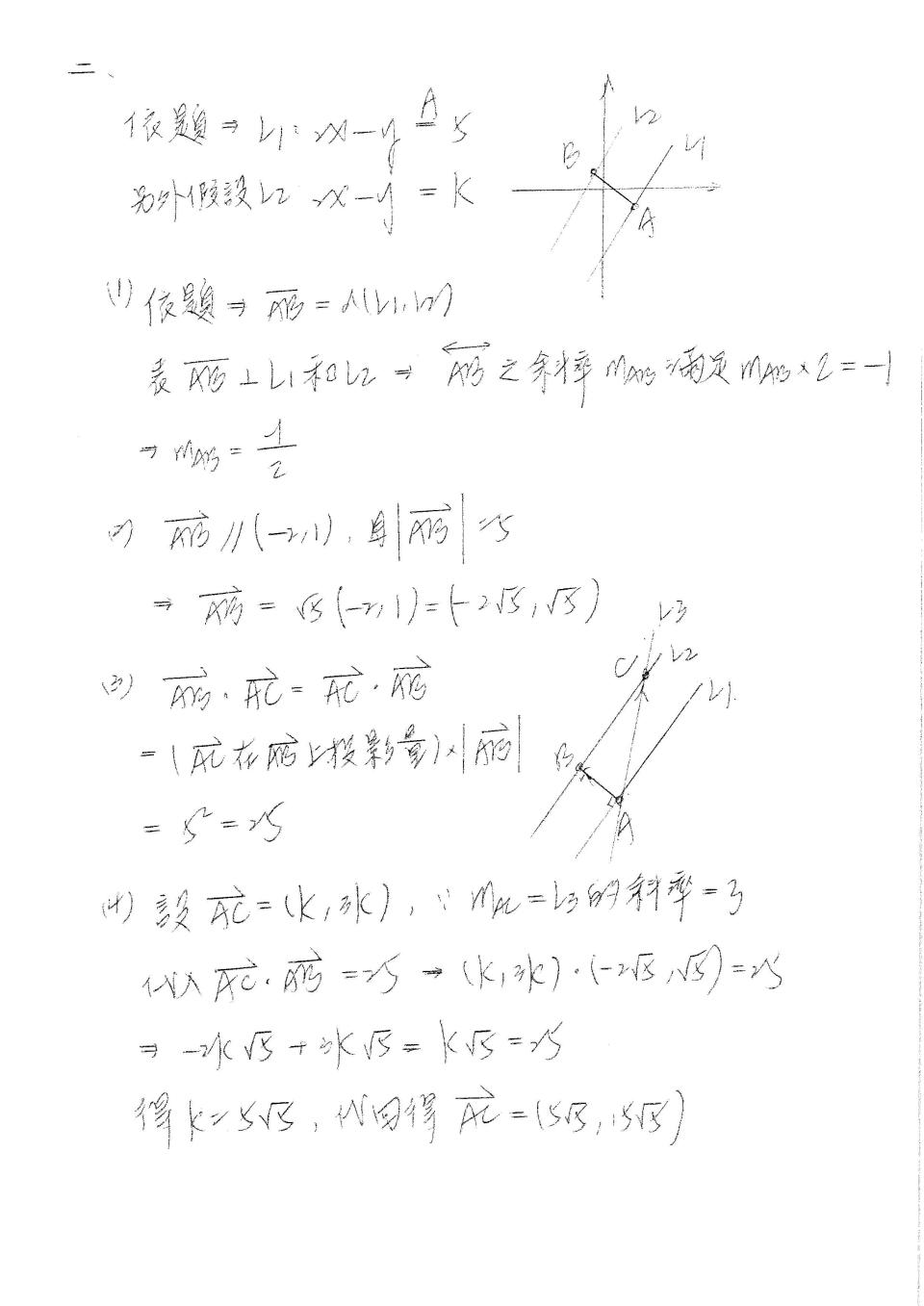 以上為109大學指考數乙非選題解答。（圖／台北市補教協會文城、得勝者、儒林提供）