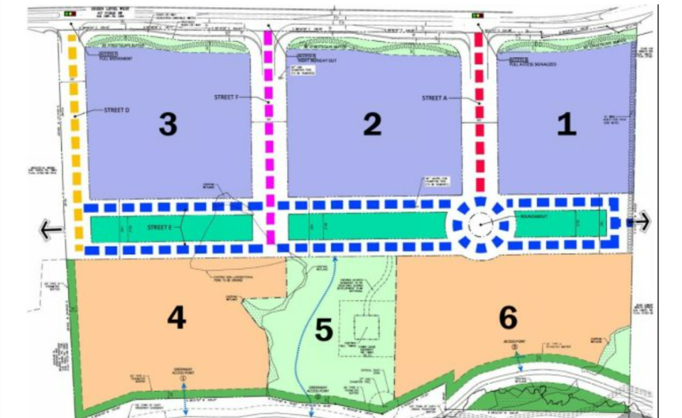 Viridis is a proposal for mixed-use development in West Cary. The project calls for over a thousand homes, 225,000 square feet of office space and 20,000 square feet for commercial space, and a possible hotel.