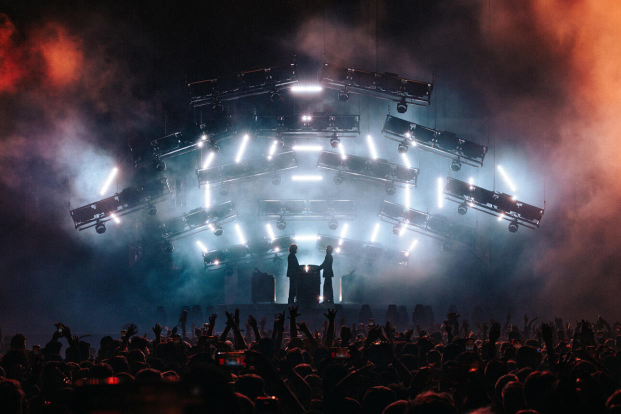 Justice at Coachella 2024 (photo: Julian Bajsel)