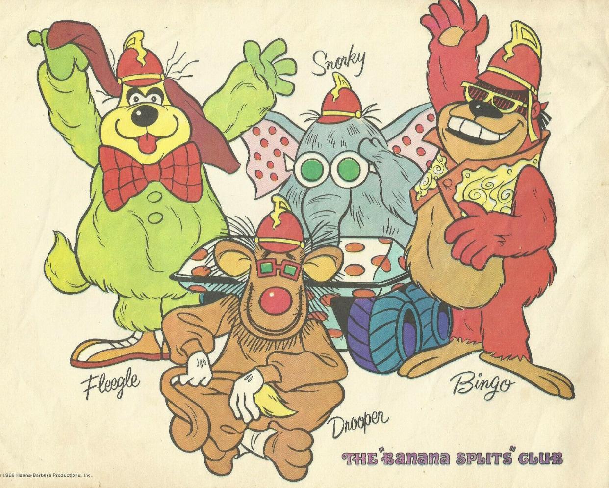 The Banana Splits Adventure Hour promotional poster