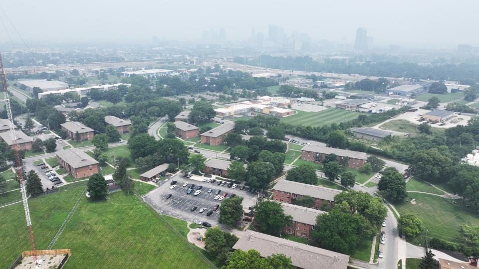 Southpark Apartments on June 28 on the city's West Side. As of June 27, Columbus police were called to the complex 452 times, including 33 reports of a person with a firearm and 31 reports of a person being shot or gunshots being fired without anyone being hit.