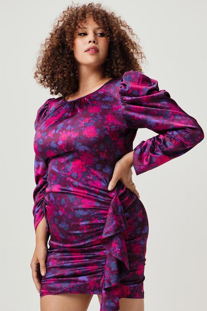 STYLECASTER | Plus-Size Party Dresses with Sleeves