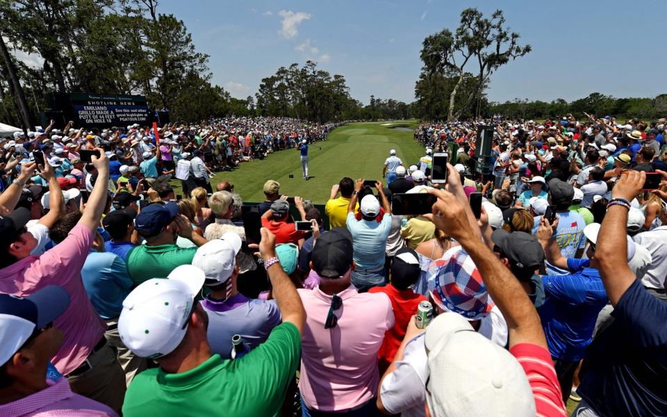 All eyes were on Tiger Woods Thursday at The Players Championship. (REUTERS)