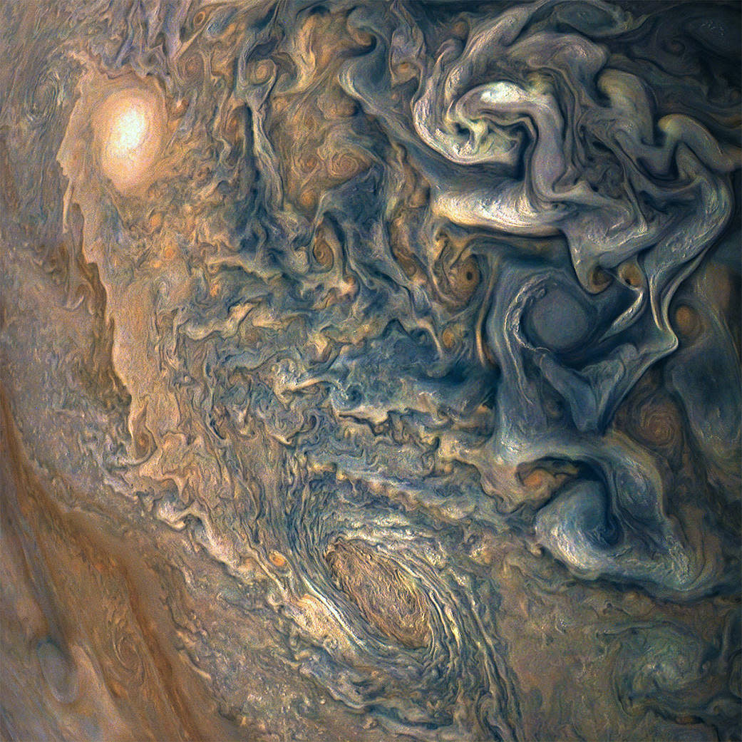 Jupiter taken by Juno probe (NASA)