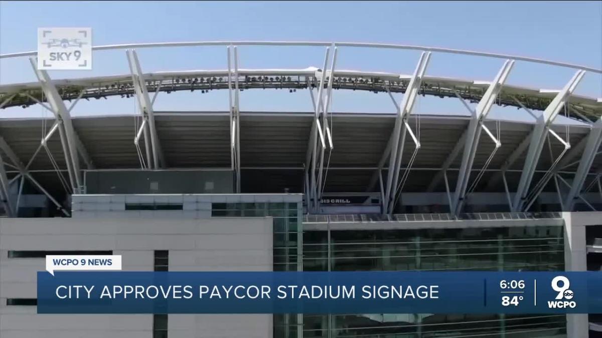 Paycor Stadium signage approved by Cincinnati Planning Commission