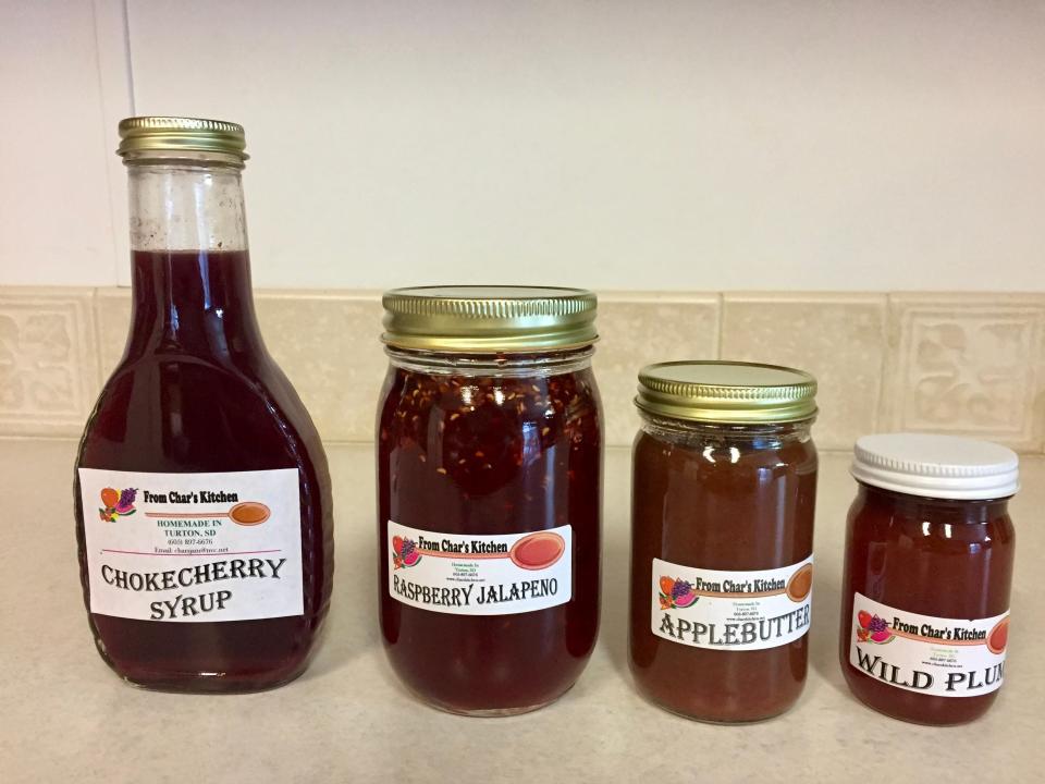 Char's Kitchen offers a variety of products including syrup, jellies, jams and salsa.