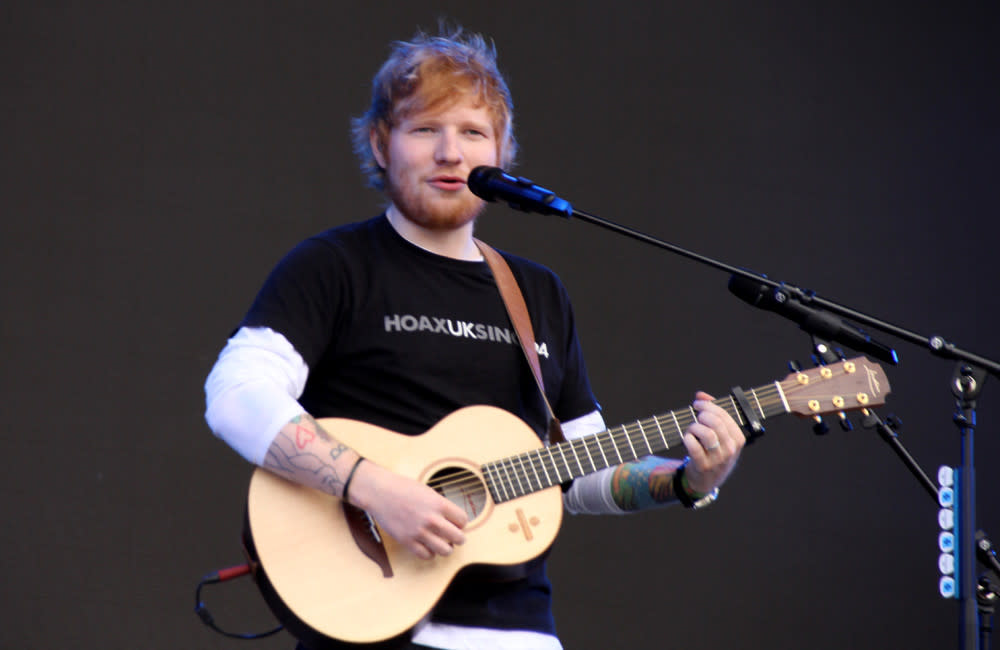 Ed Sheeran at Radio 1's Big Weekend credit:Bang Showbiz