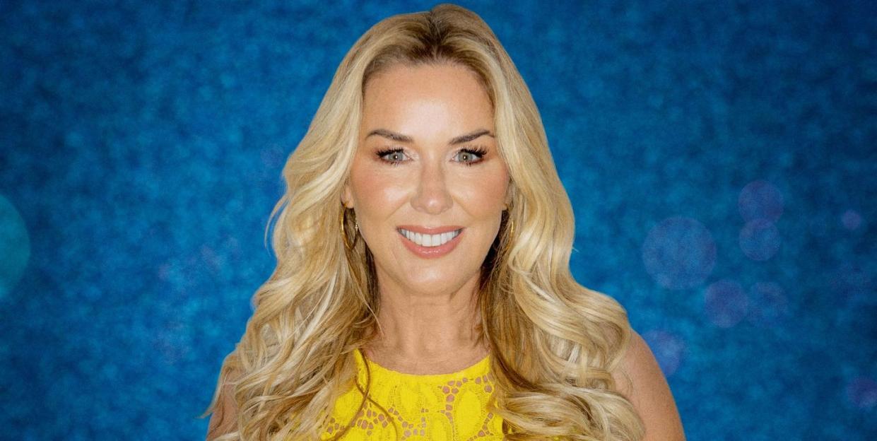 claire sweeney's dancing on ice 2024 announcement photo