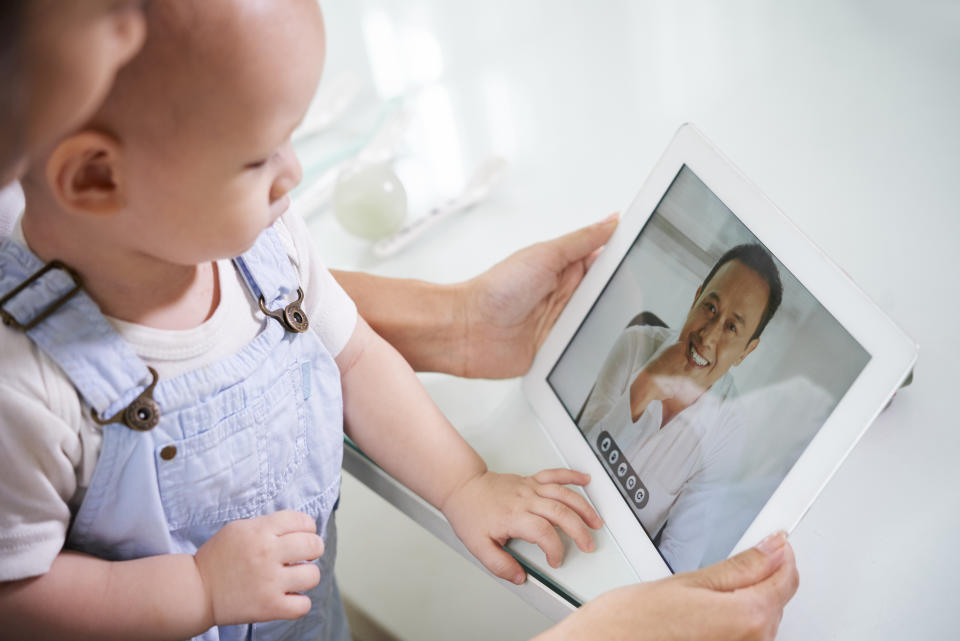 Experts also urge patients to connect with their doctors during this time, given that they may have specific advice for your illness, using trusted platforms like telemedicine. (Photo: Getty Creative)