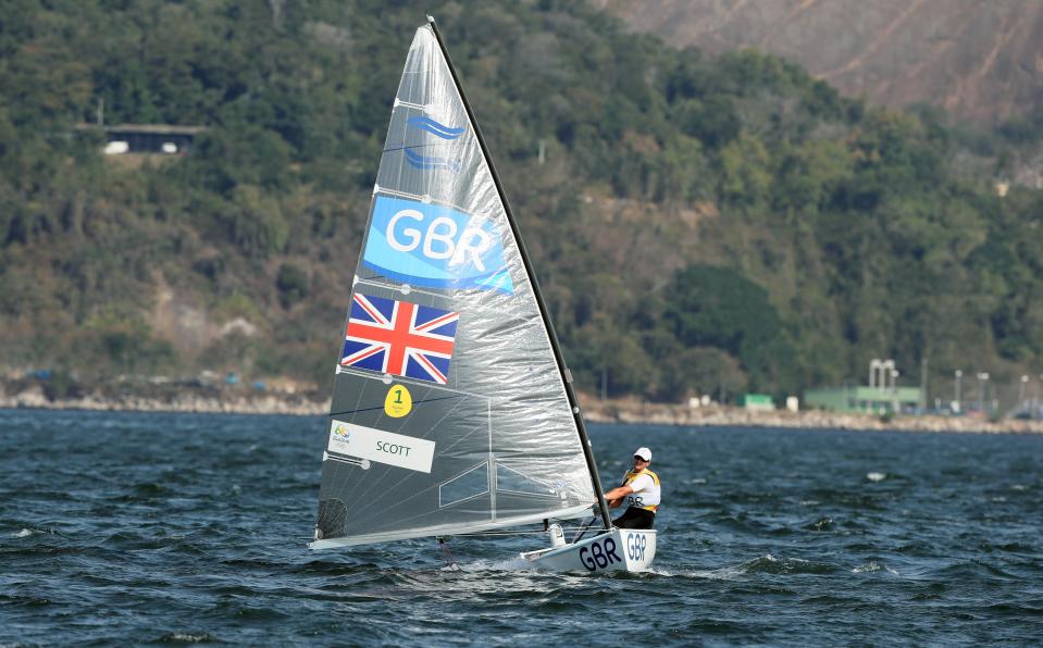 Giles Scott is targeting a second consecutive sailing gold (Martin Rickett/PA) (PA Archive)