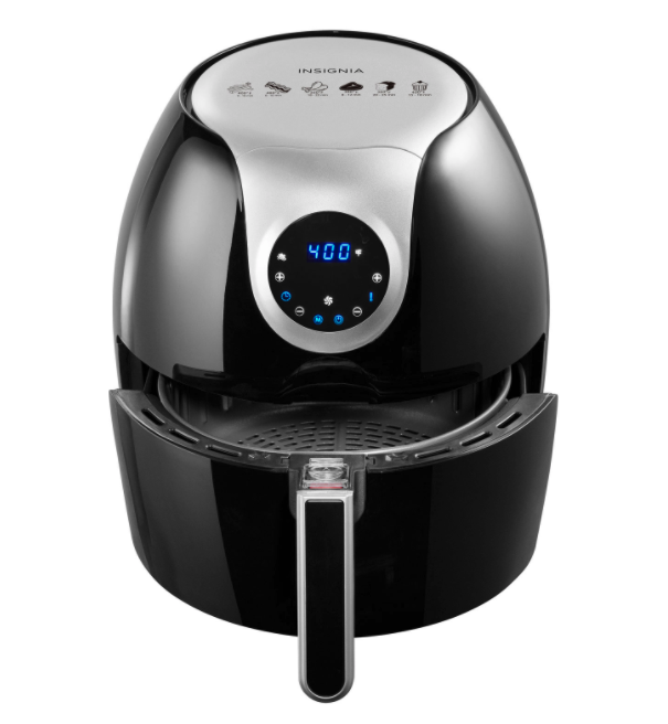 Insignia Digital Air Fryer in black