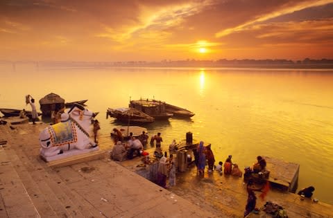 A visit to India can be an overwhelming experience - but savour every moment - Credit: Miles Ertman