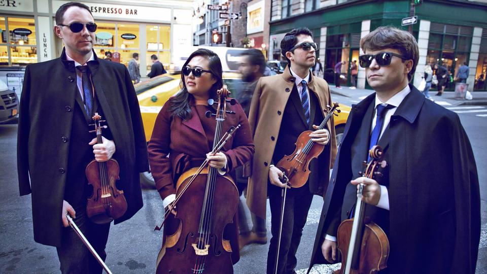 The Calidore String Quartet comes to the Four Arts on Jan. 15 with music by Smetana, Shostakovich and Wynton Marsalis.