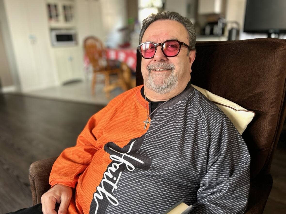 Stephen Booth, 66, from Barrie, Ont., lost some of the benefits he'd previously had through his employer's group insurance plan upon turning 65. (Jon Castell/CBC - image credit)