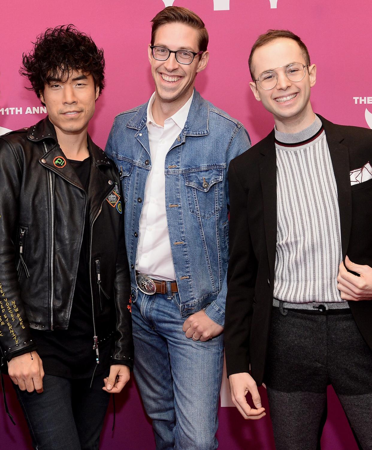 Eugene Lee Yang, Keith Habersberger and Zach Kornfeld, The Try Guys