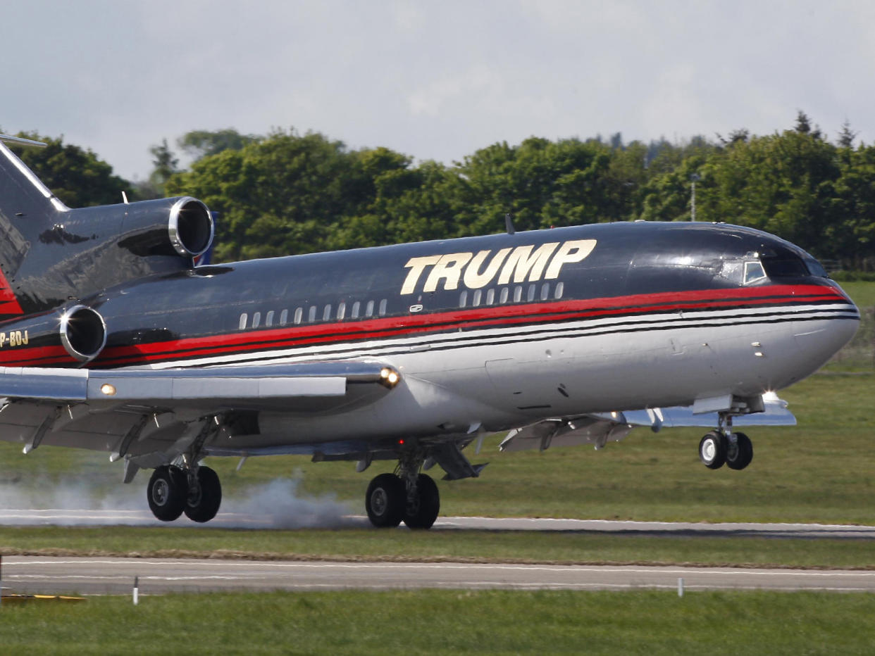 Donald Trump is among private jet owners who are to be exempted under the Senate bill: PA