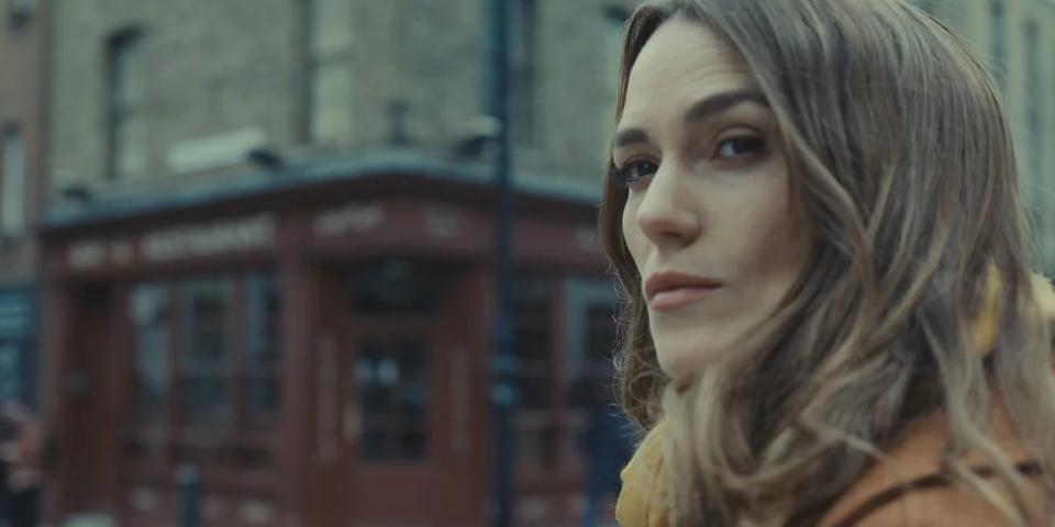 Kiera Knightley as Helen Webb in Black Doves.