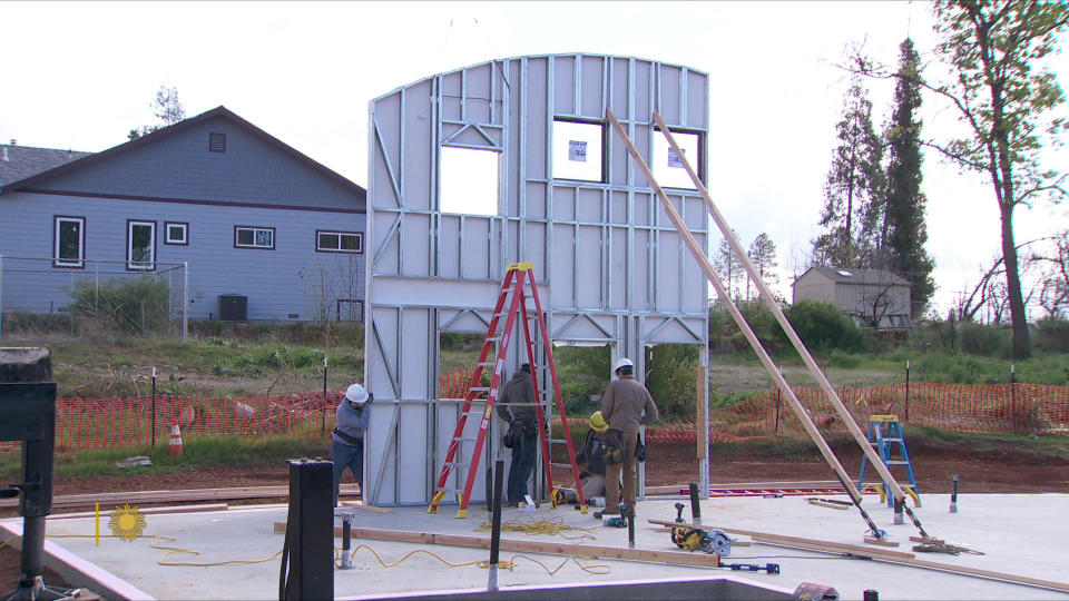 Rebuilding Paradise, Calif.  / Credit: CBS News