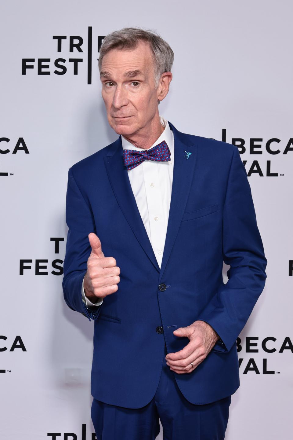 TV's ultimate Science Guy, Bill Nye, turned heads in a new photoshoot and encouraged fans to view the 2024 solar eclipse.