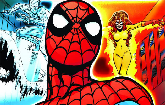 The changing face of Spider-Man