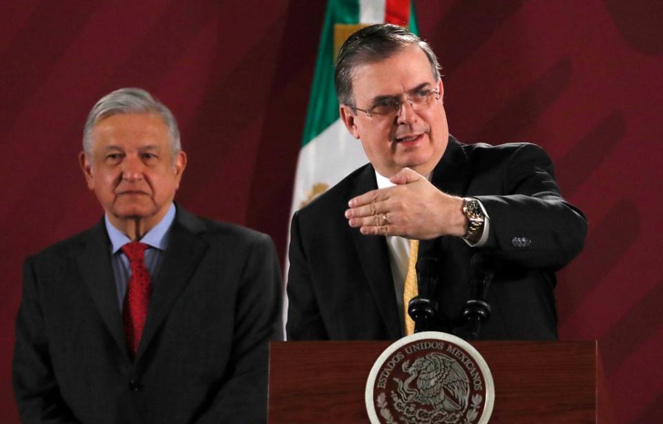 Mexico Diplomacy (Copyright 2019 The Associated Press. All rights reserved.)