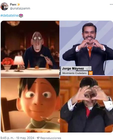 maynez peña nieto tercer debate presidencial memes