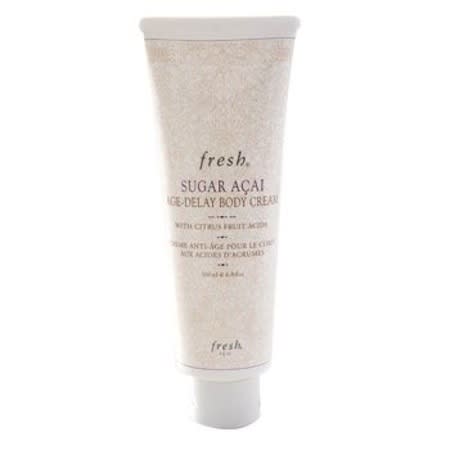 Fresh Sugar Acai Age-Delay Body Cream, $65, at Fresh.com