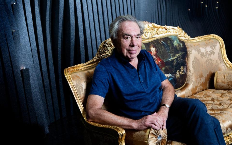 Lord Lloyd-Webber is pleading for theatres to be thrown a lifeline - Rii Schroer