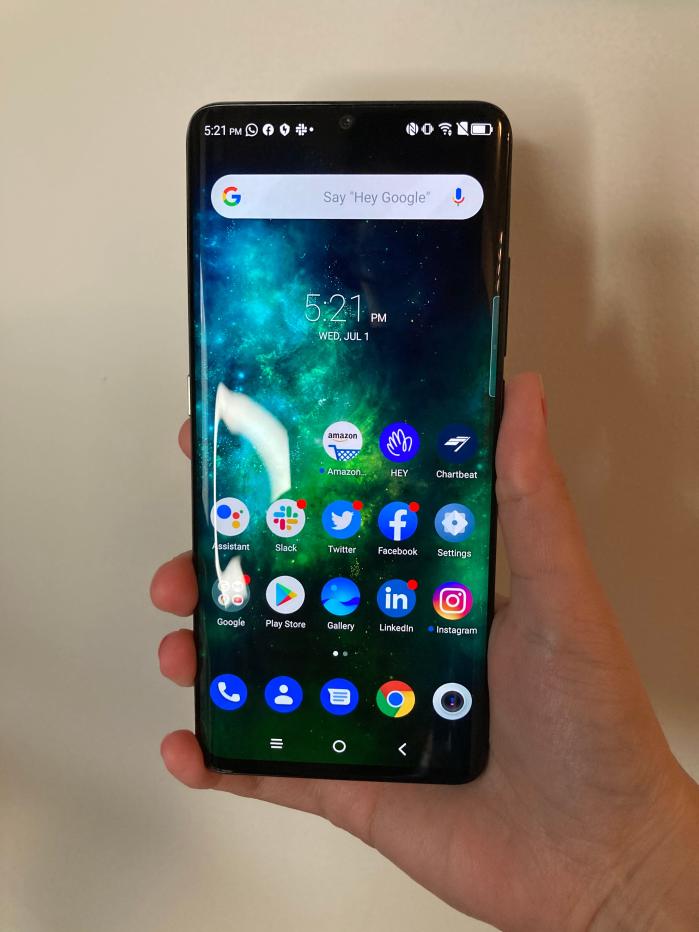 TCL 10 Pro In Hand