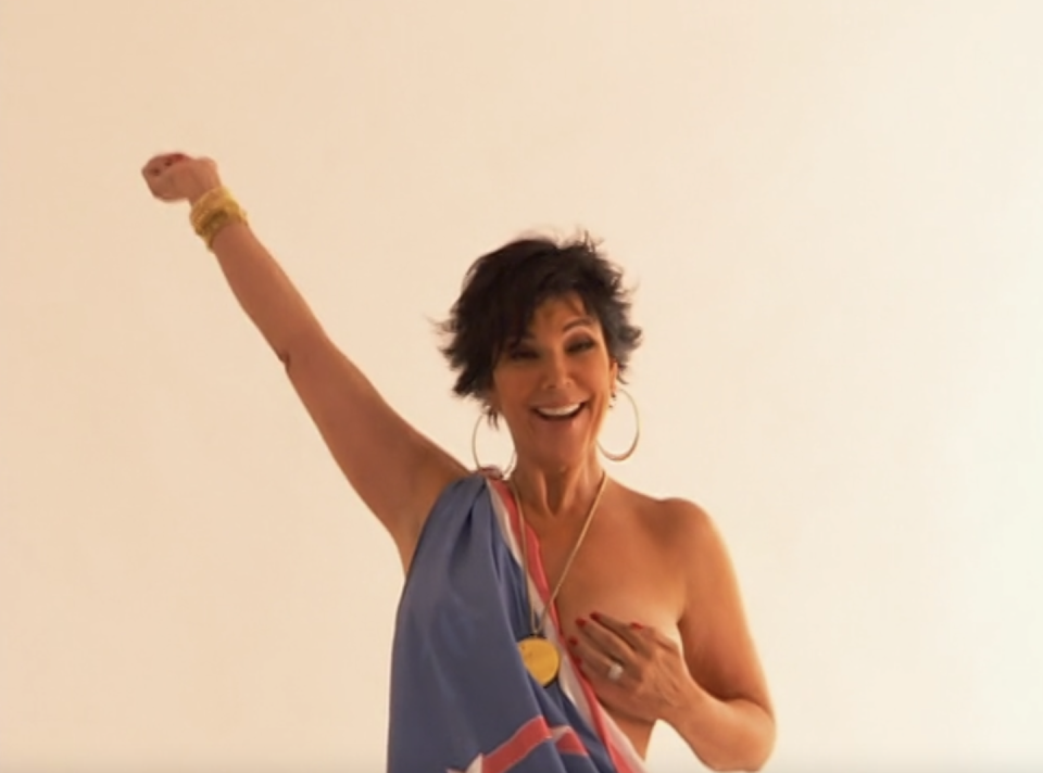 <p>One of the most memorable "early Kris Jenner" scenes.</p>