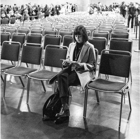 Youth Governor candidate Piper Samuels during a quiet moment on the campaign trail - Credit: Greenwich Entertainment