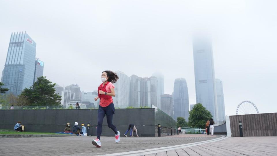 今早多處地區錄得約5毫米雨量，初時部分地區有狂風雷暴。(資料圖片)