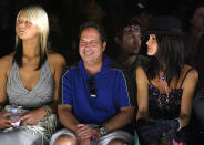 <p>Who would have ever imagined a world where Jon Lovitz and model Janice Dickinson would be sitting side by side. <i>(Carlo Allegri/Getty Images)</i></p>