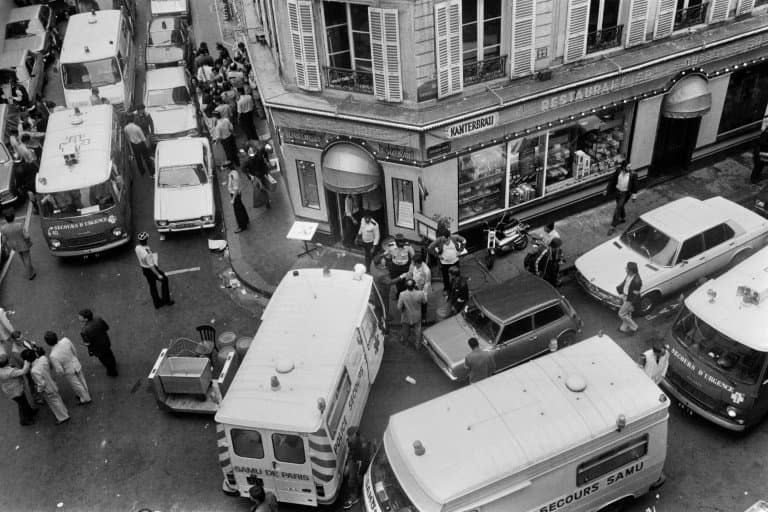 L'attentat de la rue des Rosiers avait fait six morts et 22 blessés à Paris le 9 août 1982 - Jacques DEMARTHON © 2019 AFP