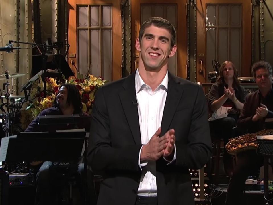 michael phelps snl