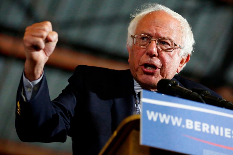 Bernie Sanders will hope to be the Democratic candidate in 2020 (AFP/Getty Images)