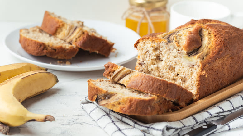 Chocolate chip banana bread