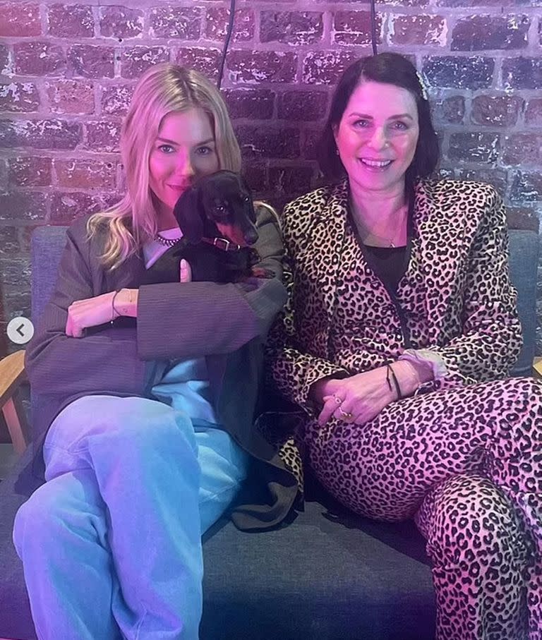 Sienna Miller y Sadie Frost, sin rencores