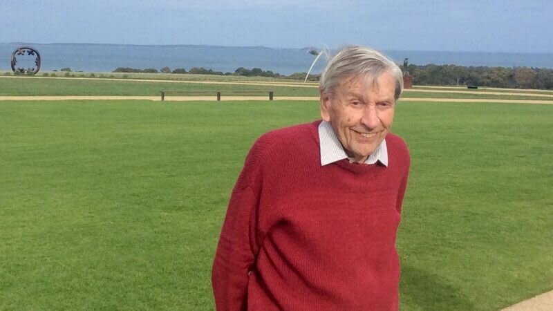 Ronald McMaster, 95, pictured in a photograph released by Victoria Police.