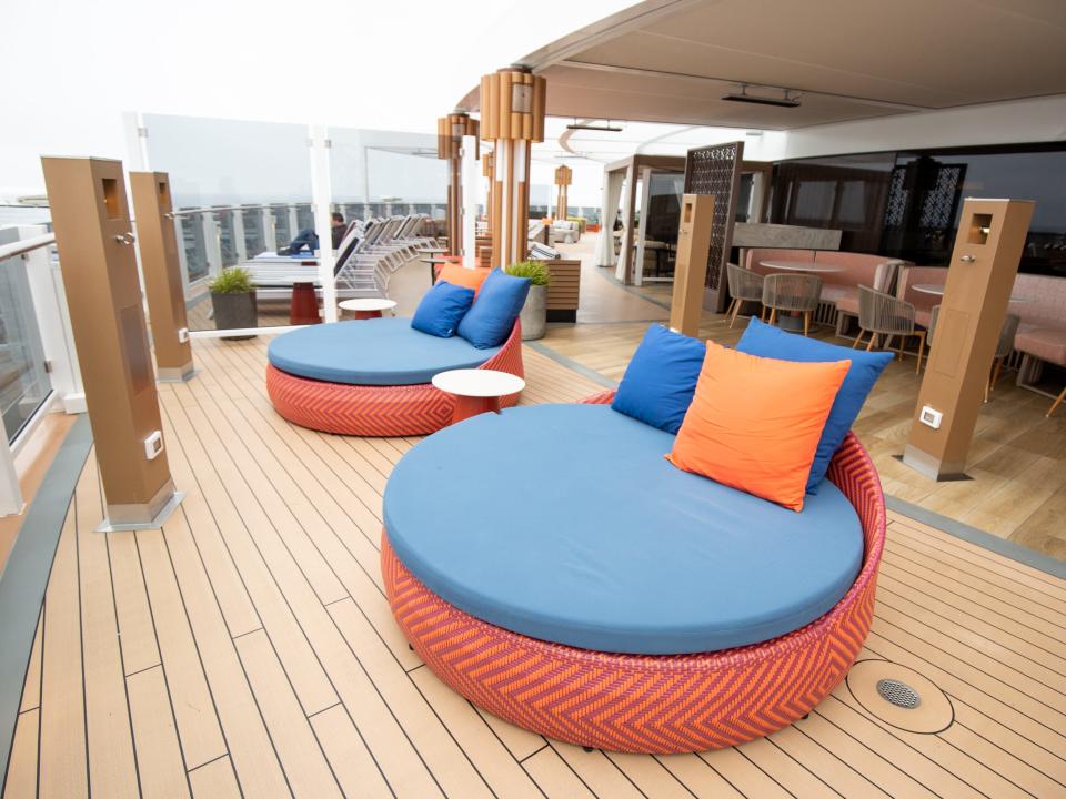 The amenities inside Norwegian Cruise Line's Norwegian Prima cruise ship.