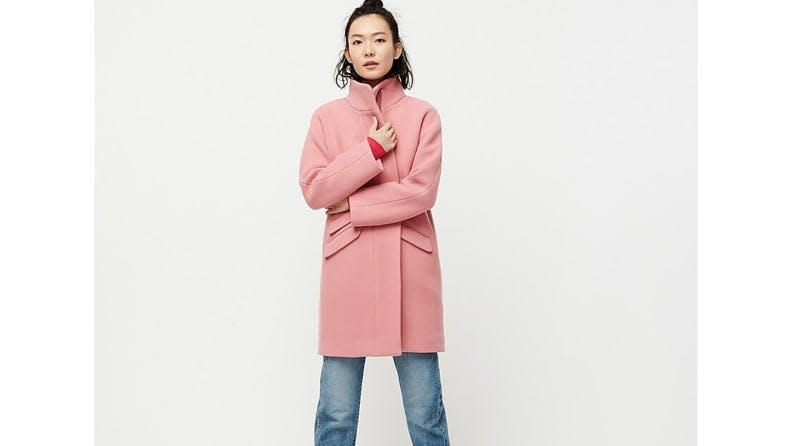 If you want to look like a fashion blogger, you want this coat.