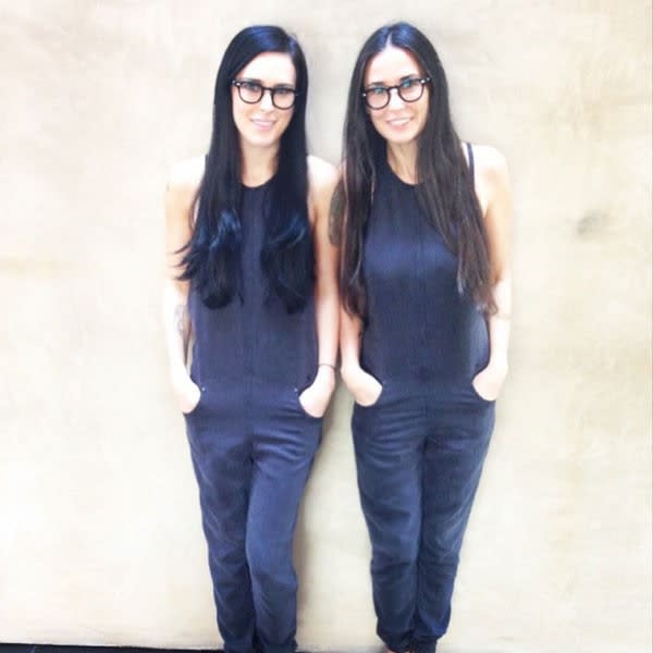 Rumer Willis & Demi Moore