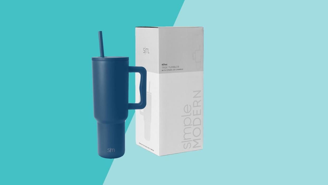 simple modern 40oz tumbler