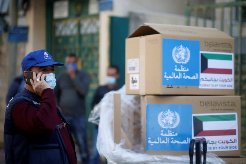 World Health Organization delivers vital intensive care ventilators to Gaza